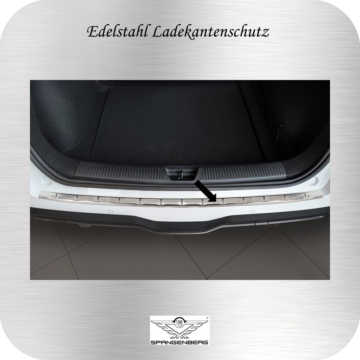 Ladekantenschutz Edelstahl silber für MG 4 Electric 5-Türer ab 09.2022- 3235572 b