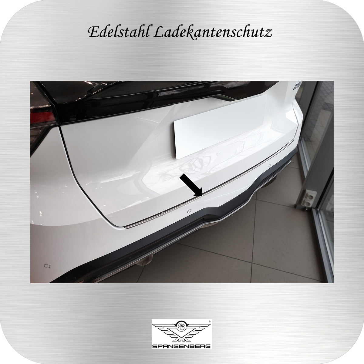 Ladekantenschutz Edelstahl silber für MG 4 Electric 5-Türer ab 09.2022- 3235572 e