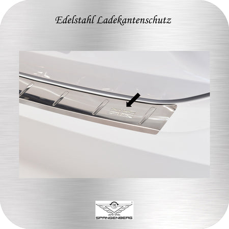 Ladekantenschutz Edelstahl silber für MG 5 EV Electric SW Kombi 03.2022- 3235574 d