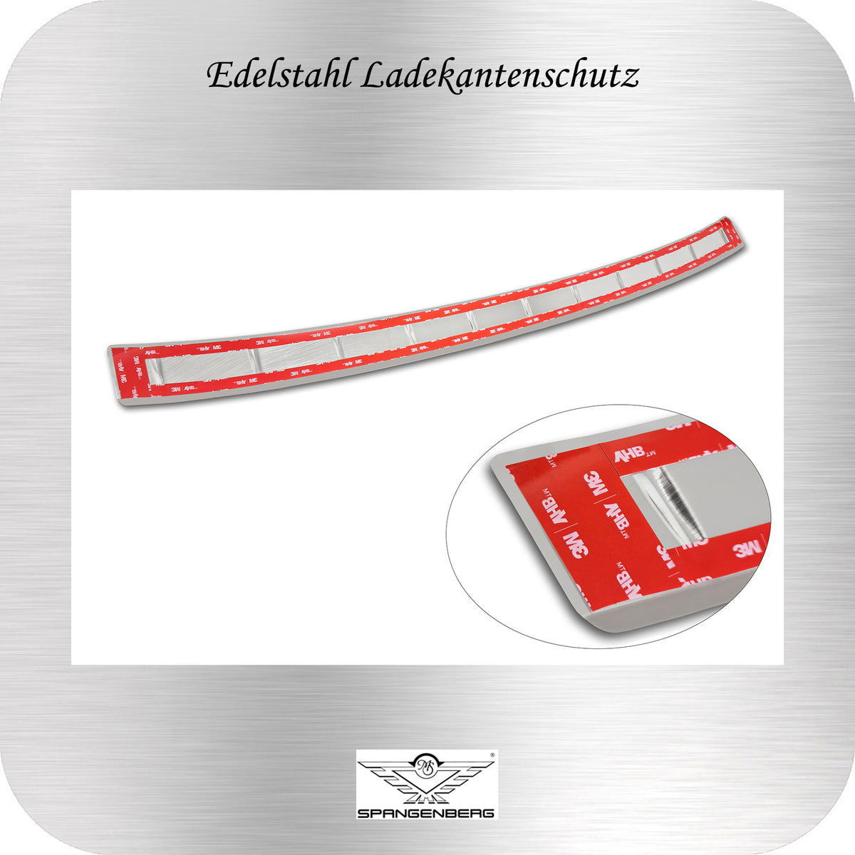 Ladekantenschutz Edelstahl silber für MG 5 EV Electric SW Kombi 03.2022- 3235574 f