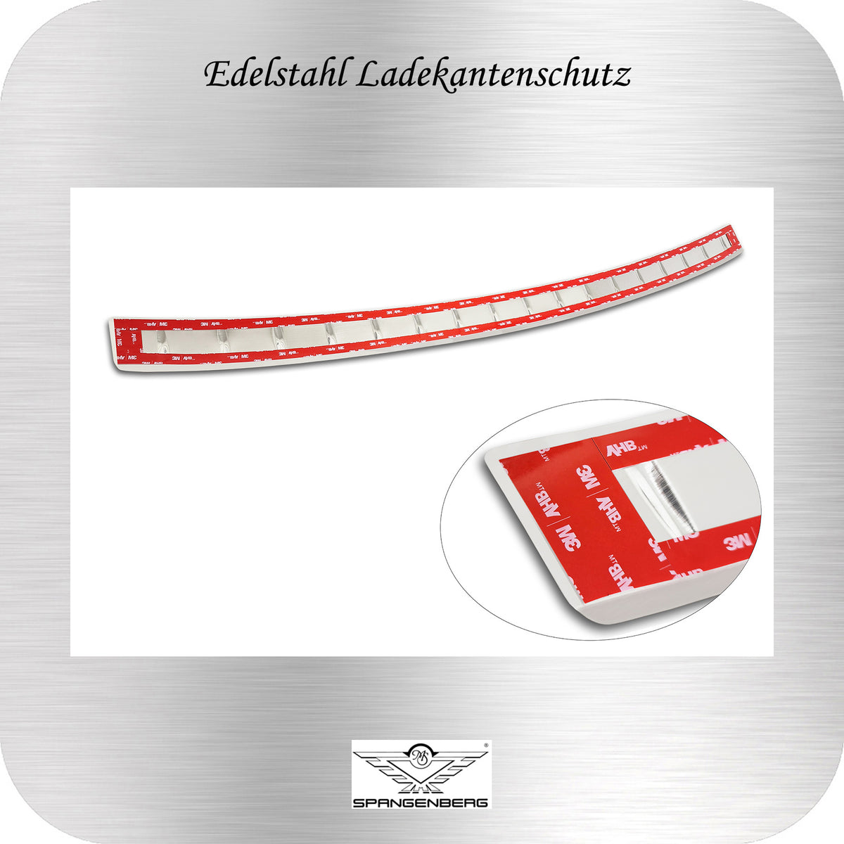 Ladekantenschutz Edelstahl silber für MG EHS und HS ab Baujahr 09.2020- 3235575 f