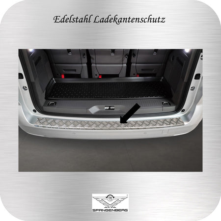 Aluminium Ladekantenschutz für Volkswagen VW T7 Multivan ab Bj. 06.2011- 3235577c