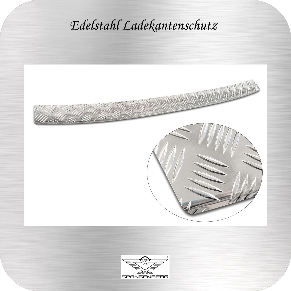 Aluminium Ladekantenschutz für Volkswagen VW T7 Multivan ab Bj. 06.2011- 3235577e