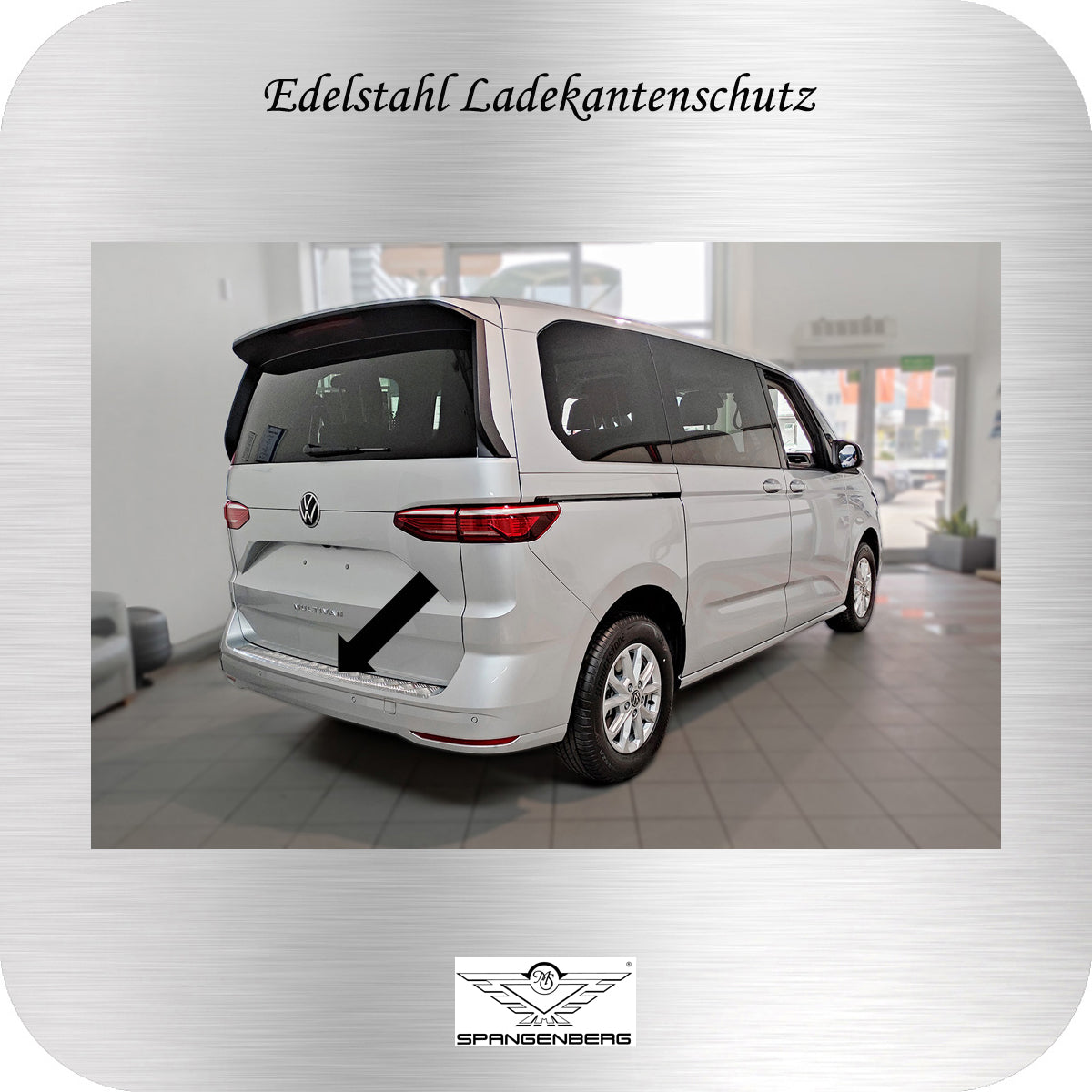 Aluminium Ladekantenschutz für Volkswagen VW T7 Multivan ab Bj. 06.2011- 3235577g