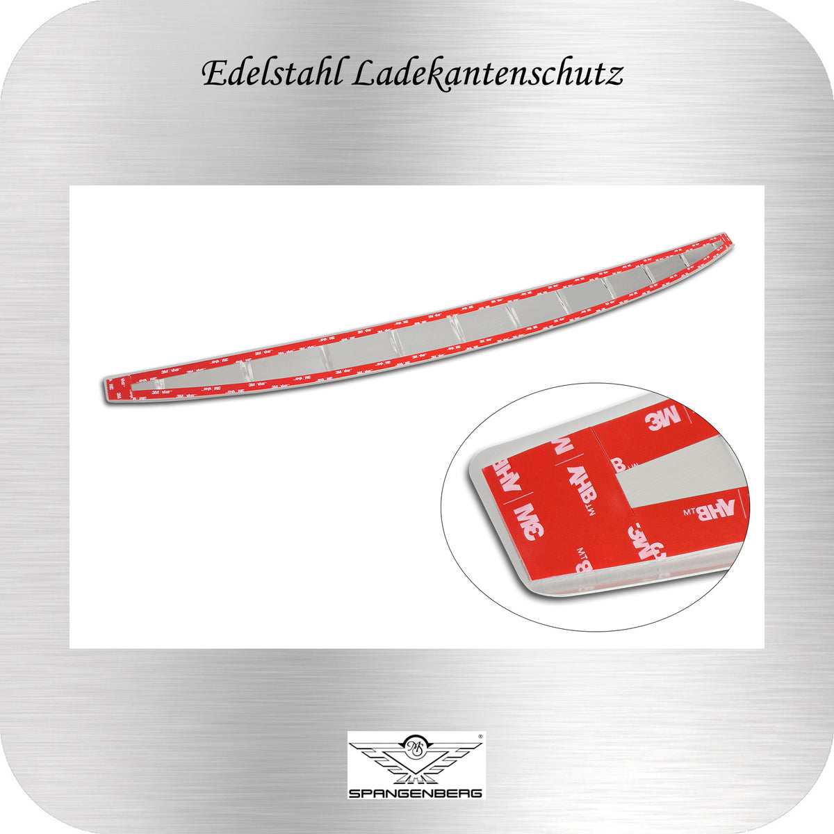 Ladekantenschutz Edelstahl silber für Volvo EX30 ab Baujahr 12.2023- 3235585 f