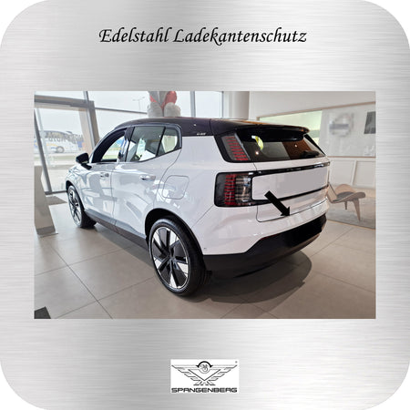 Ladekantenschutz Edelstahl silber für Volvo EX30 ab Baujahr 12.2023- 3235585 g
