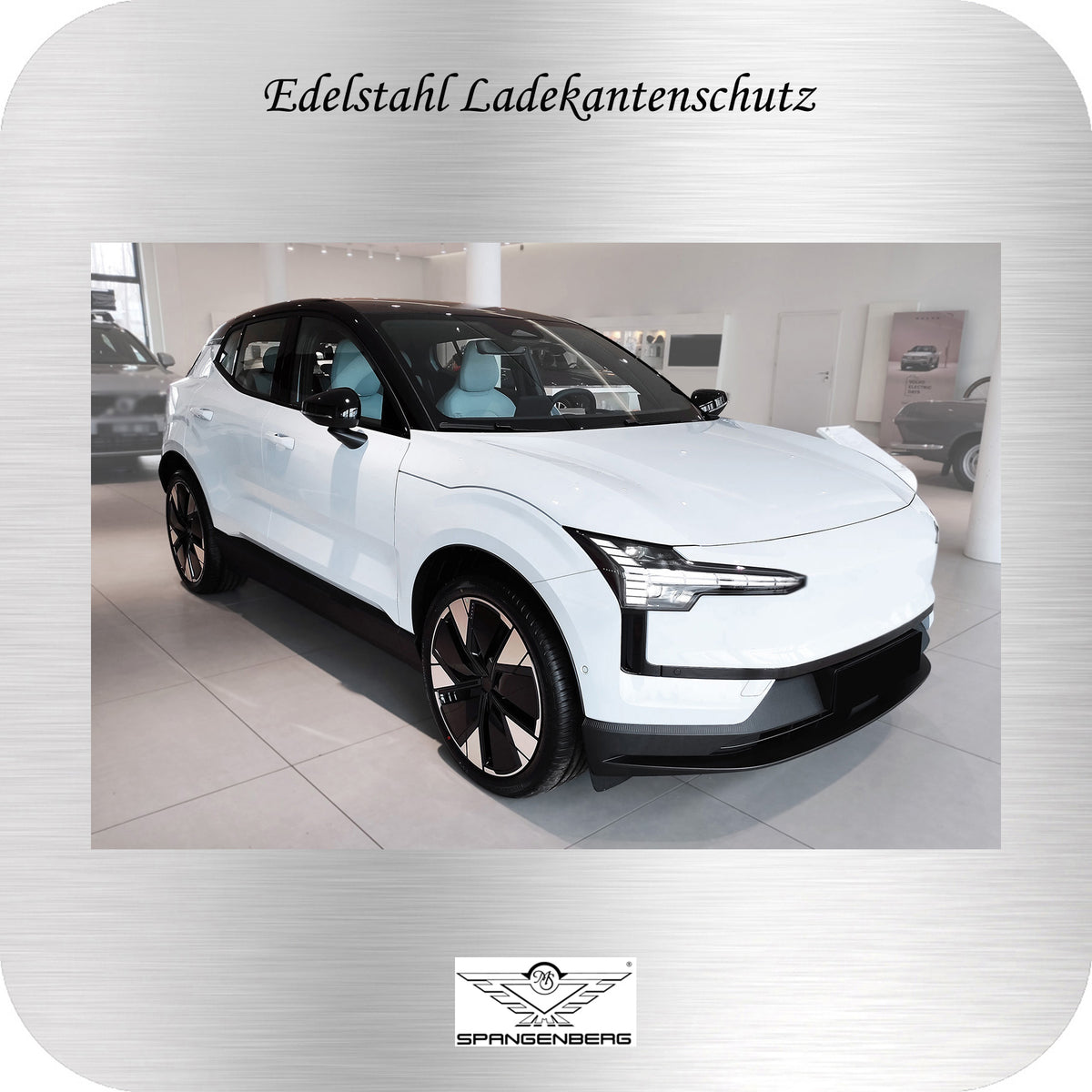 Ladekantenschutz Edelstahl silber für Volvo EX30 ab Baujahr 12.2023- 3235585 h
