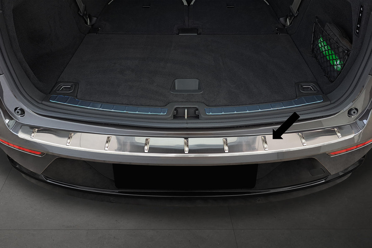 Ladekantenschutz Edelstahl silber für Volvo EX90 SUV ab Baujahr 10.2024- 3235586b