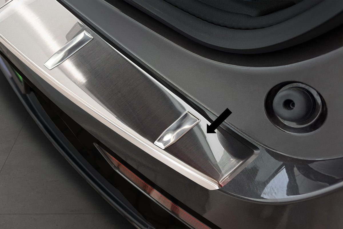 Ladekantenschutz Edelstahl silber für Volvo EX90 SUV ab Baujahr 10.2024- 3235586c