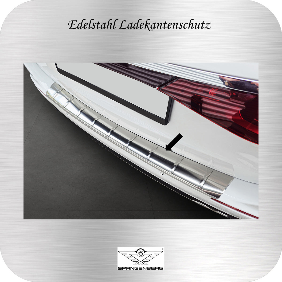 Ladekantenschutz Edelstahl silber Mercedes E-Klasse T-Modell S214 06.23- 3235595a