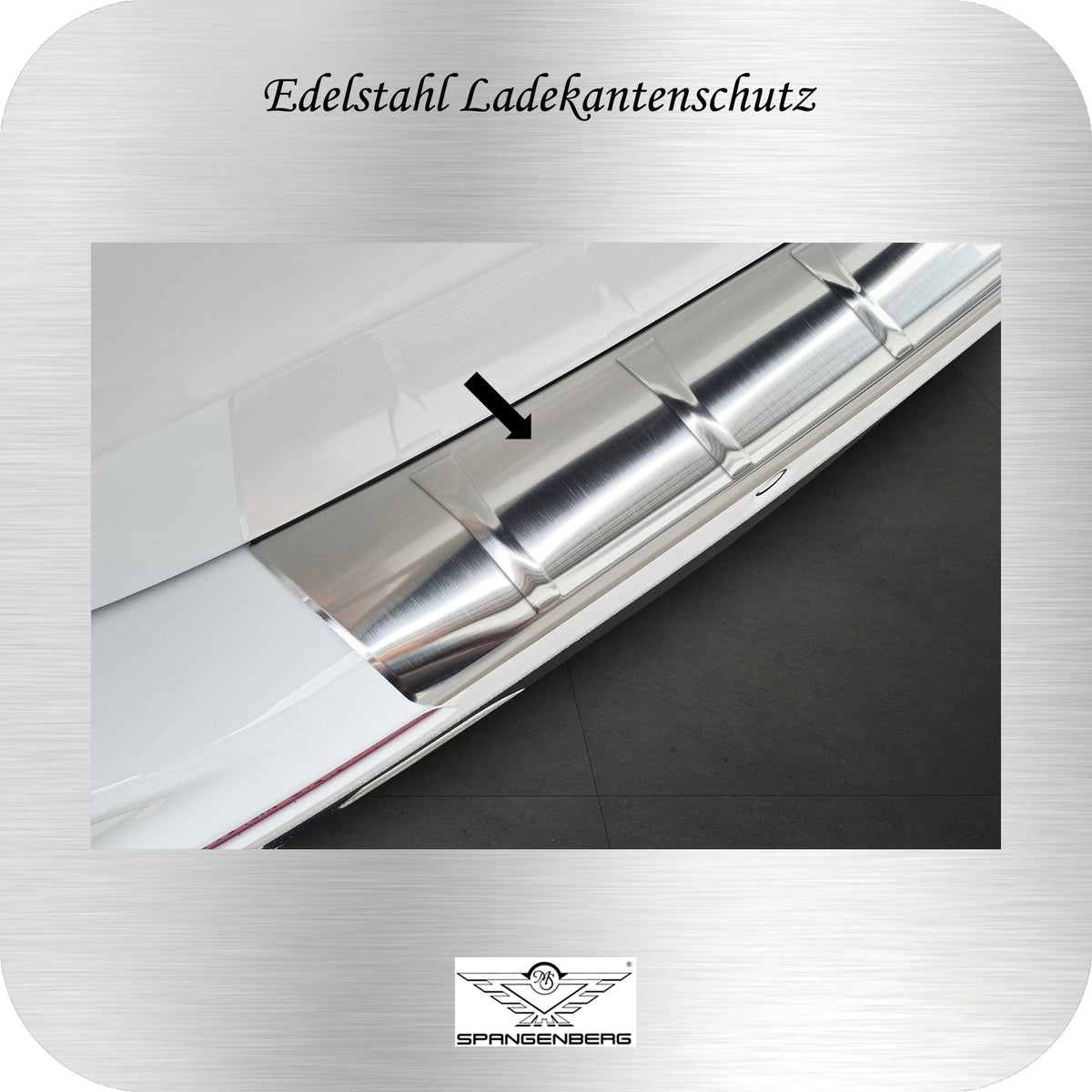 Ladekantenschutz Edelstahl silber Mercedes E-Klasse T-Modell S214 06.23- 3235595d