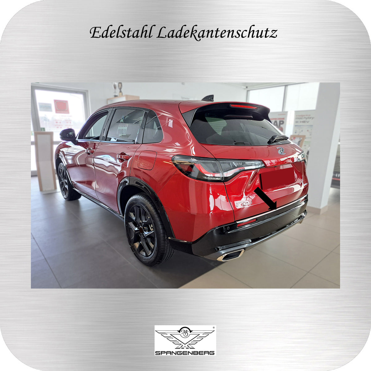 Ladekantenschutz Edelstahl silber für Honda ZR-V ab Baujahr 12.2023- 3235598g