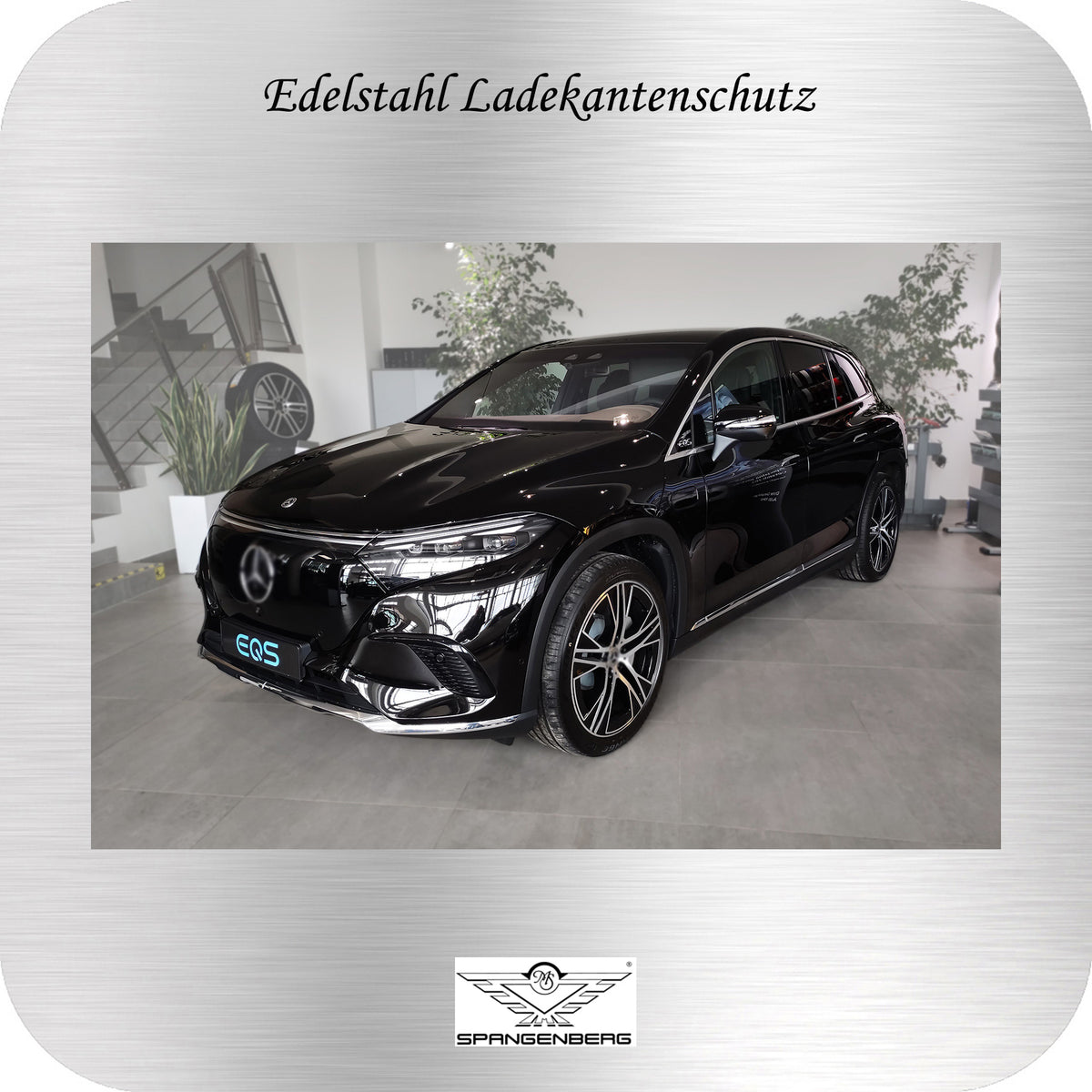 Ladekantenschutz Edelstahl für Mercedes EQS SUV Typ X296 ab Bj. 12.2022- 3235615 g