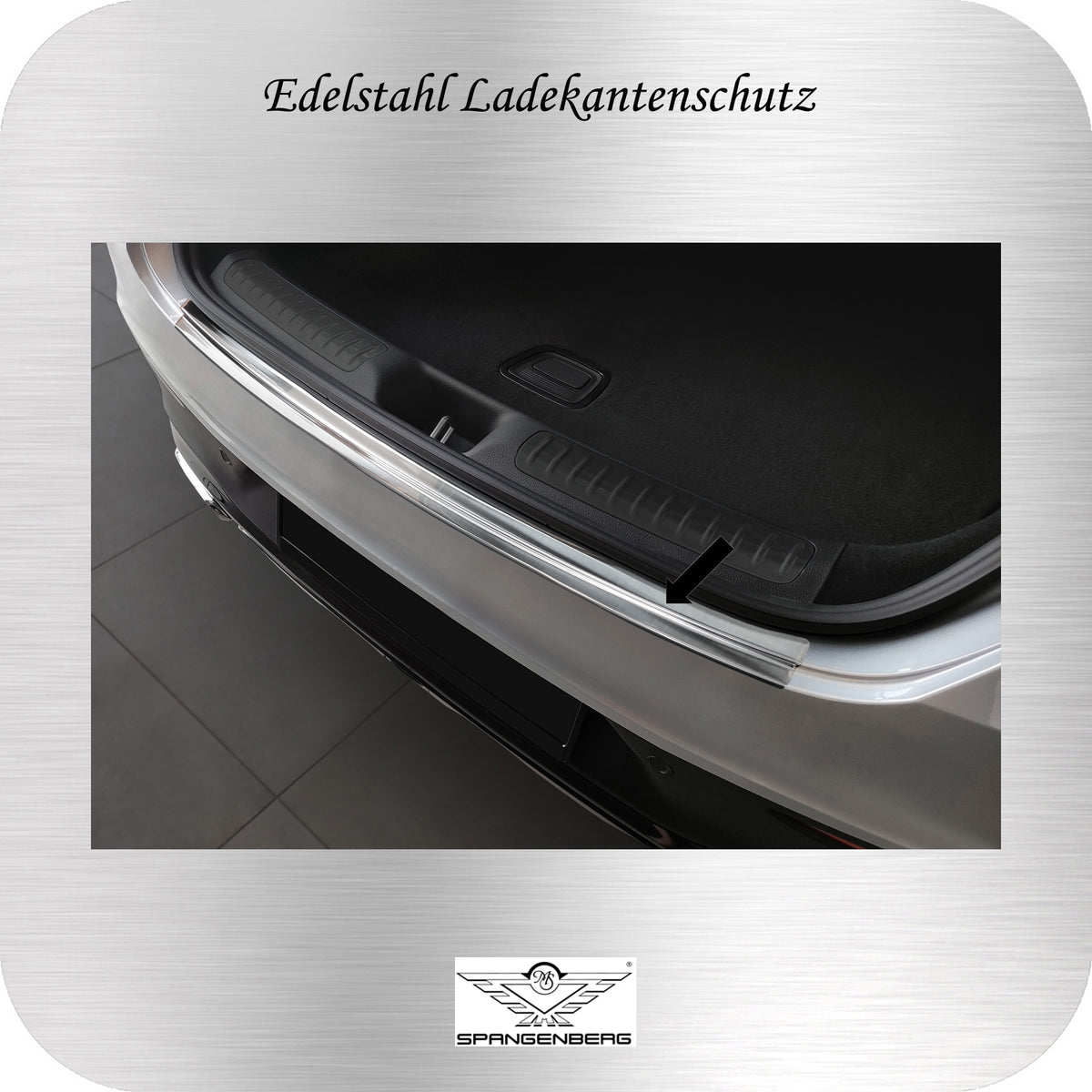 Ladekantenschutz Edelstahl für Mercedes GLC II Coupé C254 ab Bj 06.2023- 3235617 a