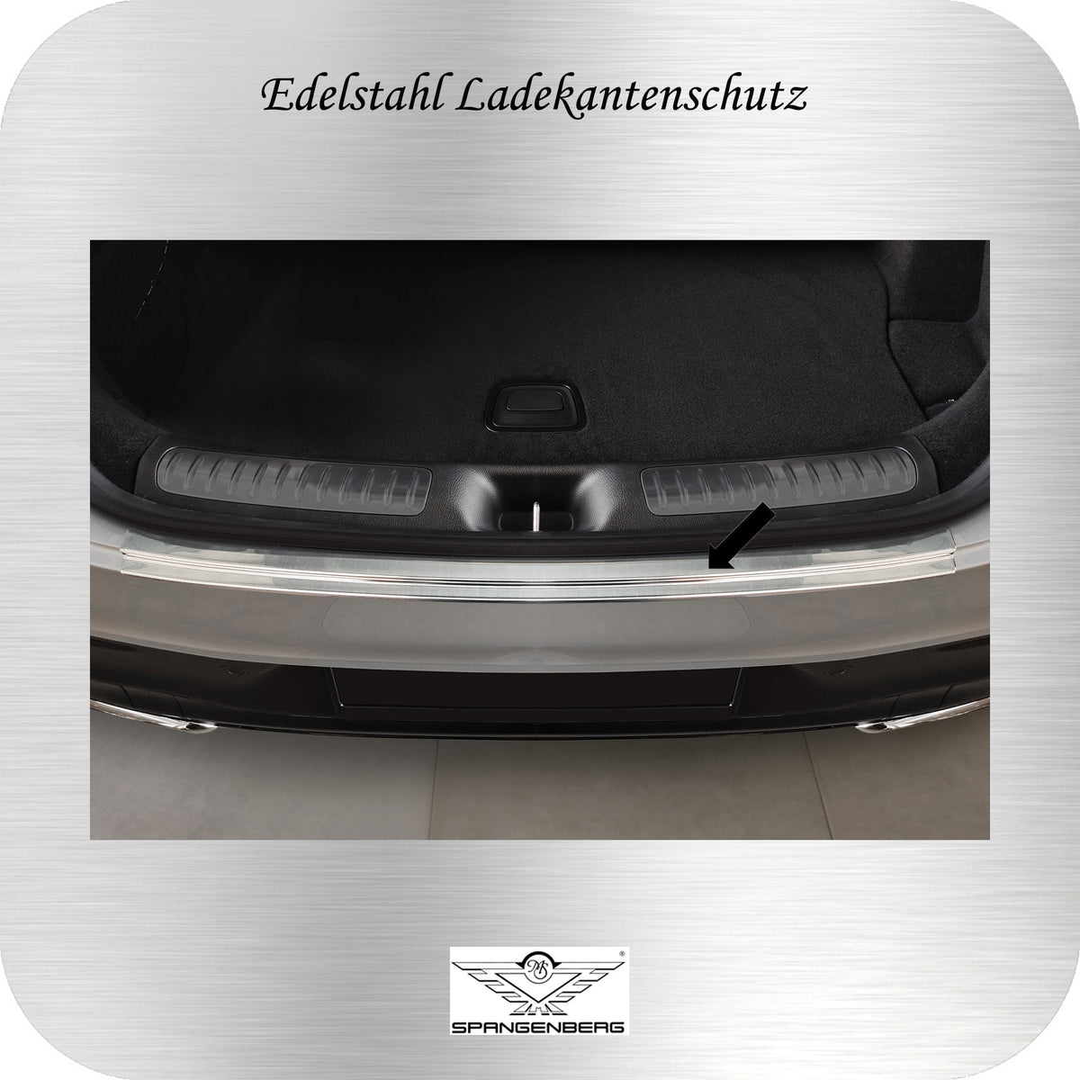 Ladekantenschutz Edelstahl für Mercedes GLC II Coupé C254 ab Bj 06.2023- 3235617 b