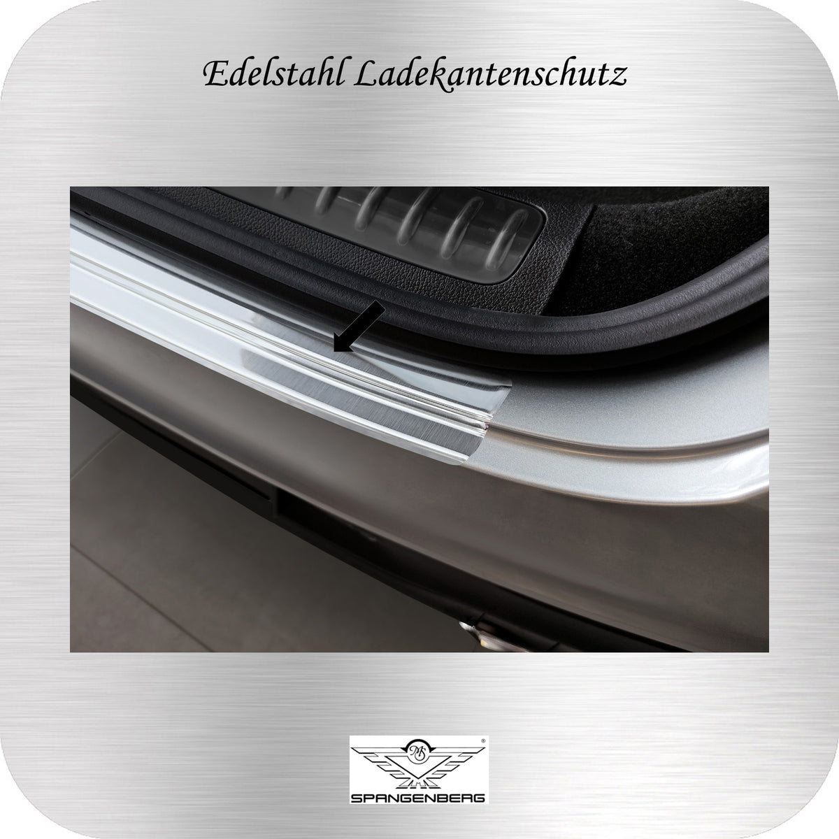 Ladekantenschutz Edelstahl für Mercedes GLC II Coupé C254 ab Bj 06.2023- 3235617 c