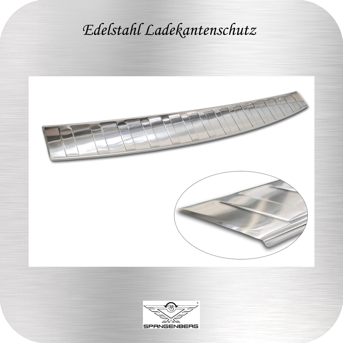 Ladekantenschutz Edelstahl silber für Mercedes EQE SUV X294 ab 12.2022- 3235618d