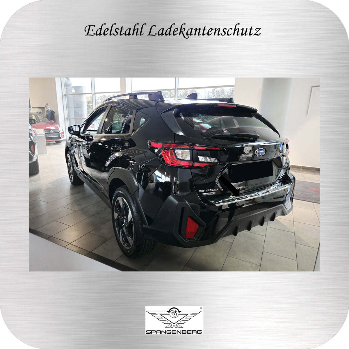 Ladekantenschutz Edelstahl silber für Subaru Crosstrek III ab 01.2024- 3235641g