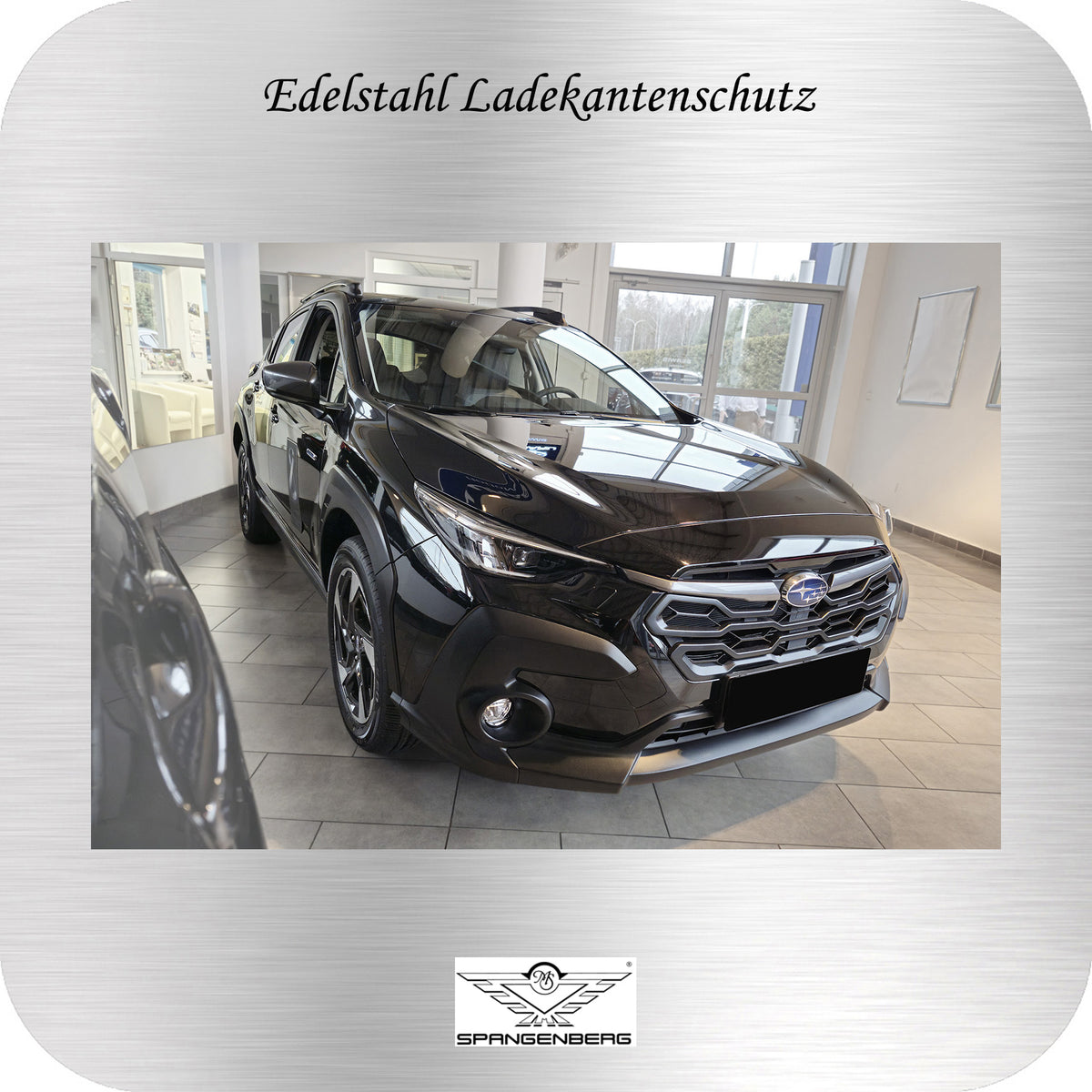 Ladekantenschutz Edelstahl silber für Subaru Crosstrek III ab 01.2024- 3235641h