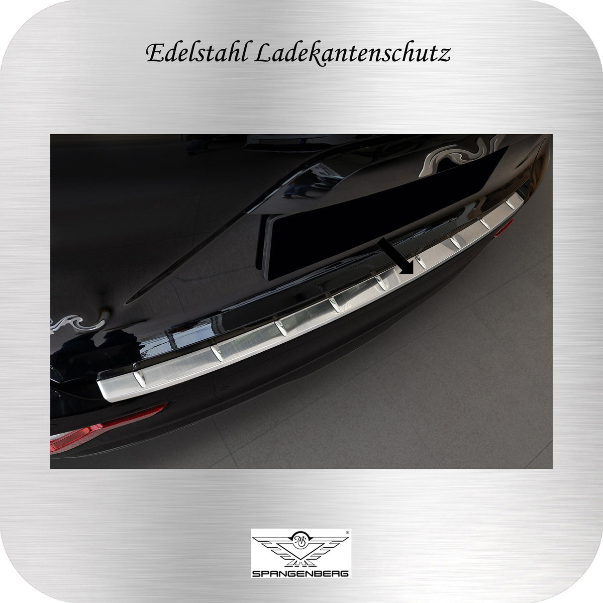 Ladekantenschutz Edelstahl silber für Kia Niro II Typ SG2 ab 06.2022- 3235642a