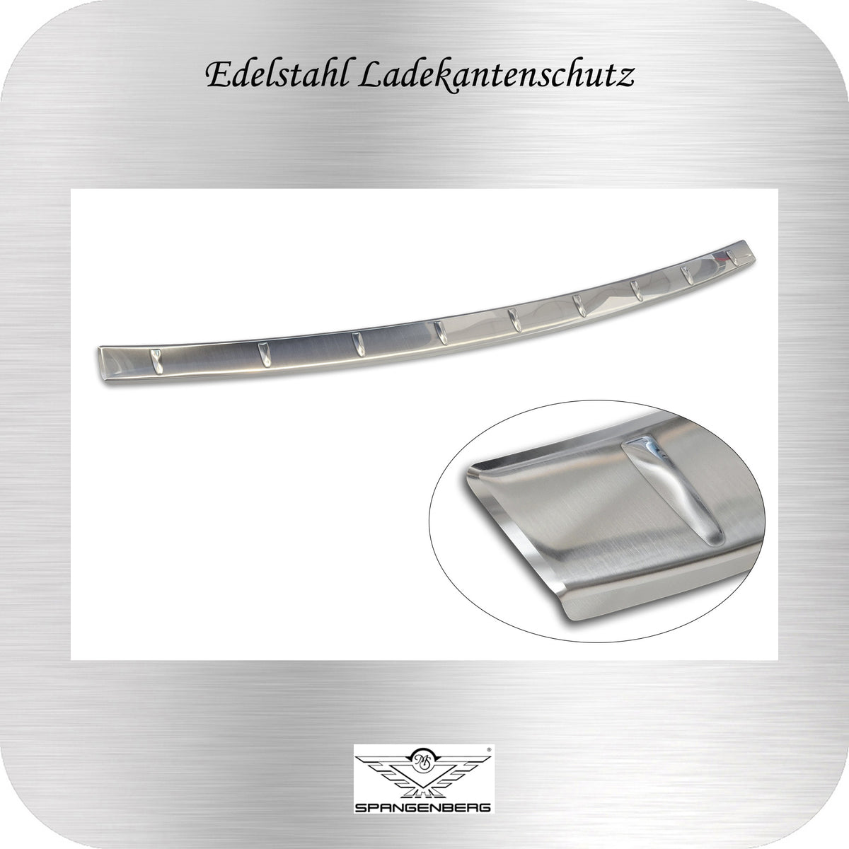 Ladekantenschutz Edelstahl silber für Kia Niro II Typ SG2 ab 06.2022- 3235642d