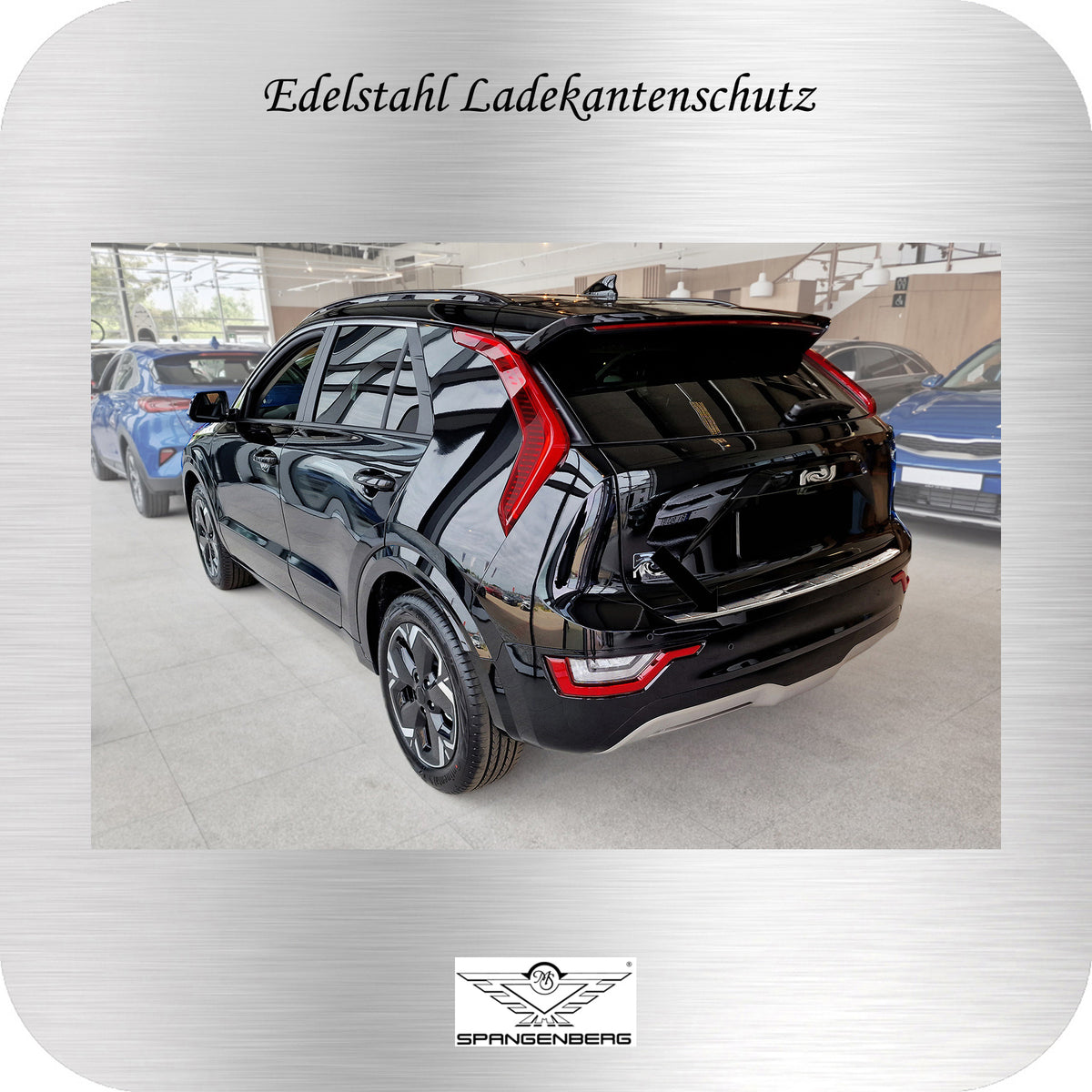 Ladekantenschutz Edelstahl silber für Kia Niro II Typ SG2 ab 06.2022- 3235642f
