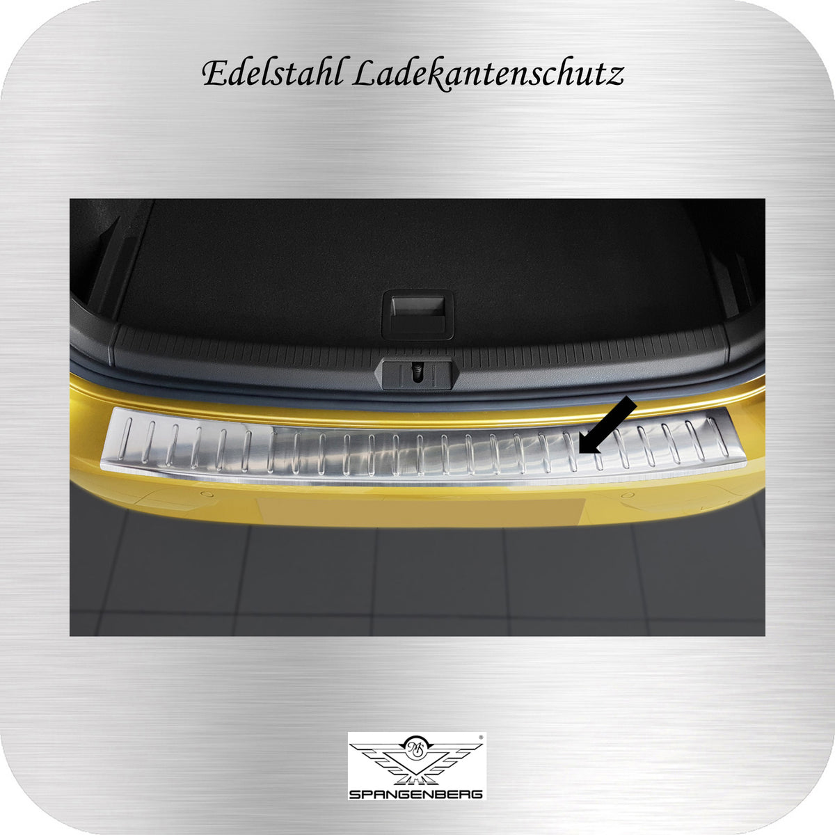Ladekantenschutz Edelstahl Volkswagen VW Golf VII Schrägheck 5-Türer ab Baujahr 08.2012- 3235679 c