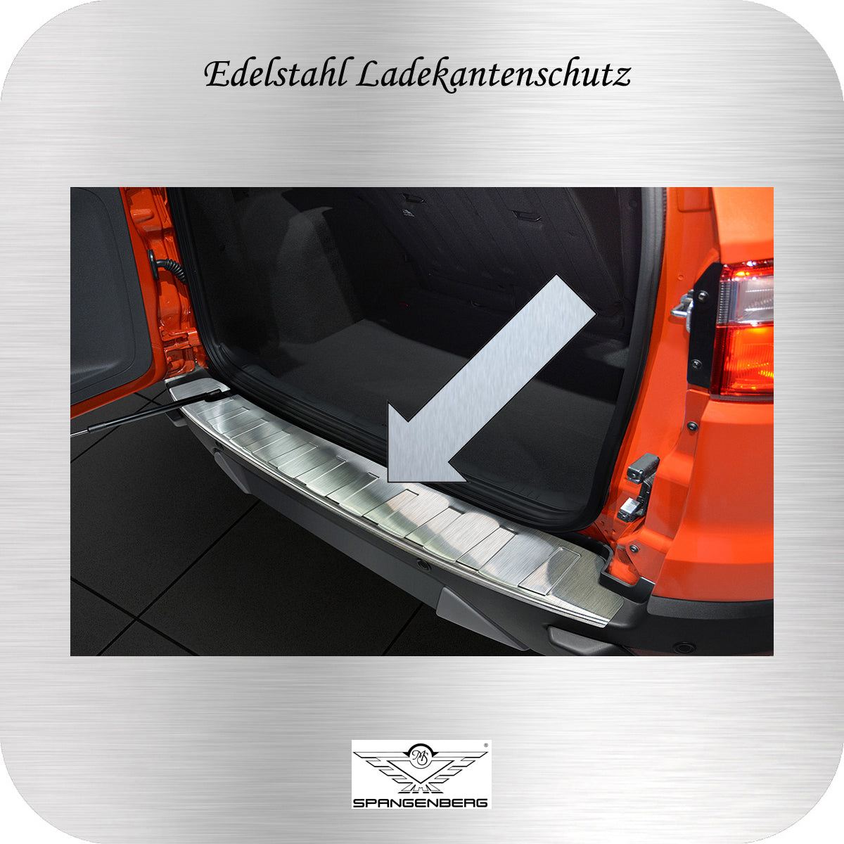 Ladekantenschutz Edelstahl Ford Ecosport II SUV Kombi ab Baujahr 08.2012- 3235698
