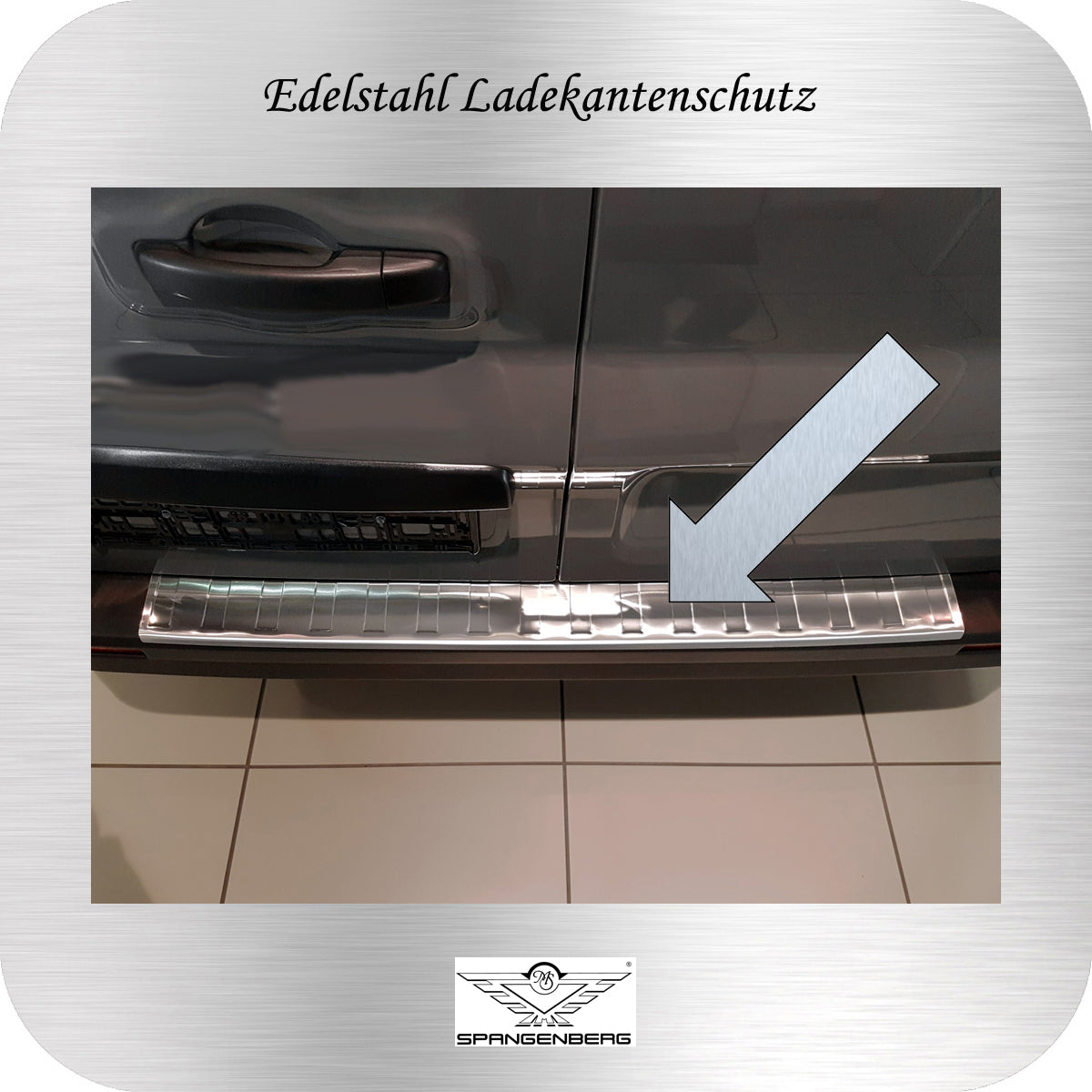 Ladekantenschutz Edelstahl Opel Vivaro B ab Baujahr 08.2014- 32357012b