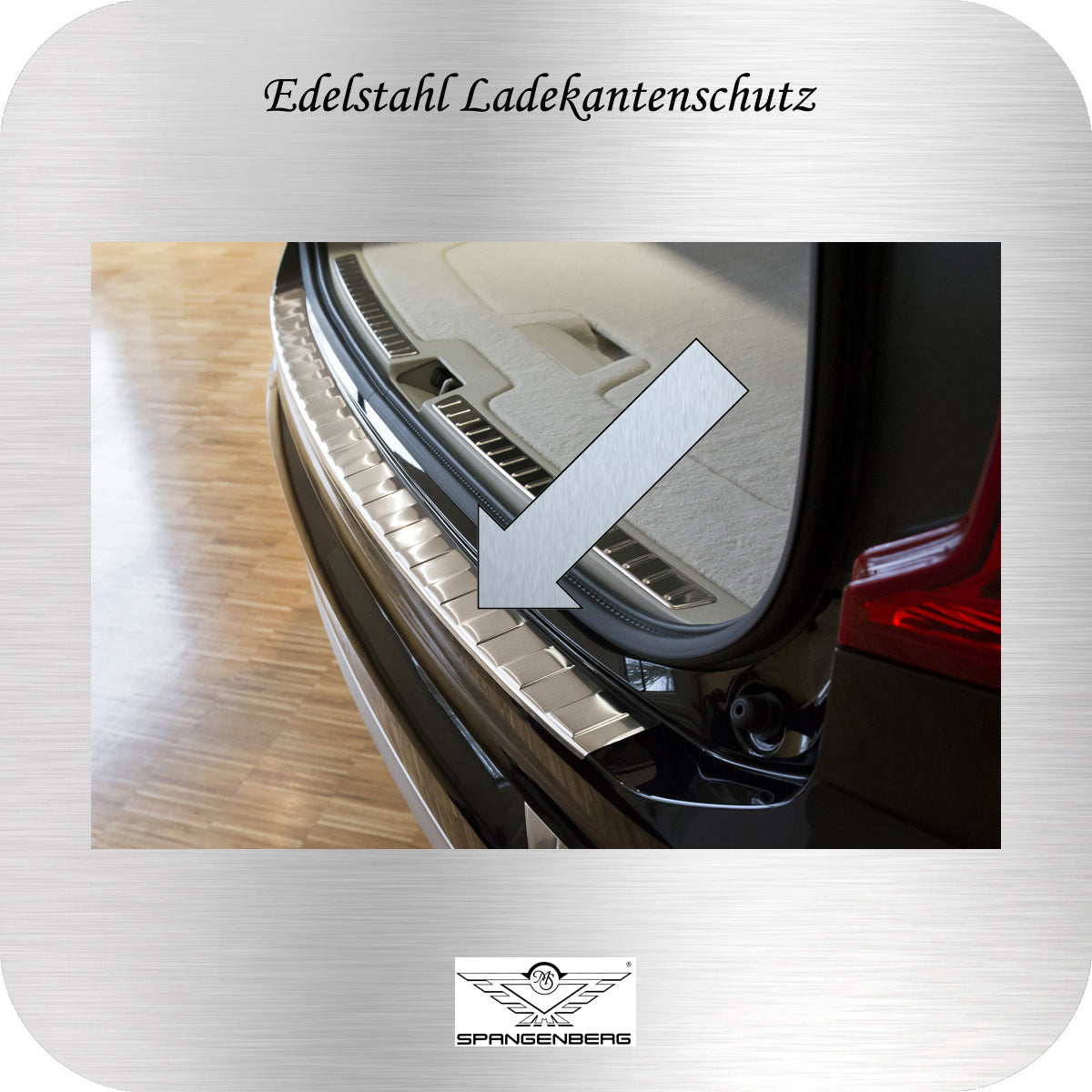 Ladekantenschutz Edelstahl Volvo XC90 II SUV Kombi XC-90 ab Baujahr 01.2015- 3235728b