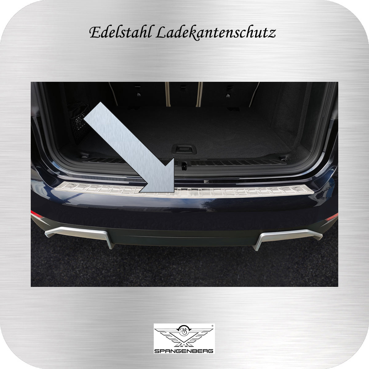 Ladekantenschutz Edelstahl für BMW iX3 elektrik Typ G08 ab Bj. 01.2021- 3235736b