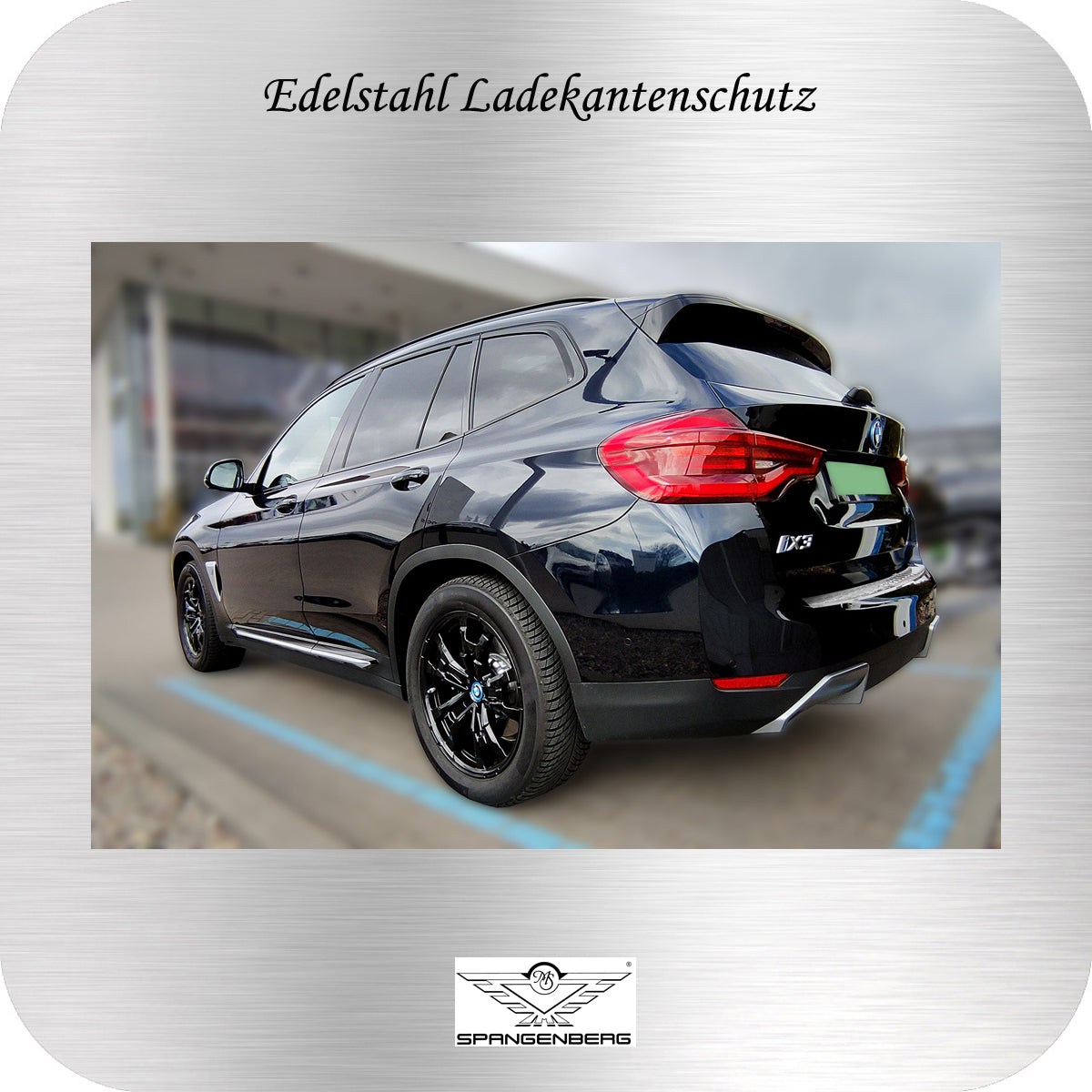Ladekantenschutz Edelstahl für BMW iX3 elektrik Typ G08 ab Bj. 01.2021- 3235736h