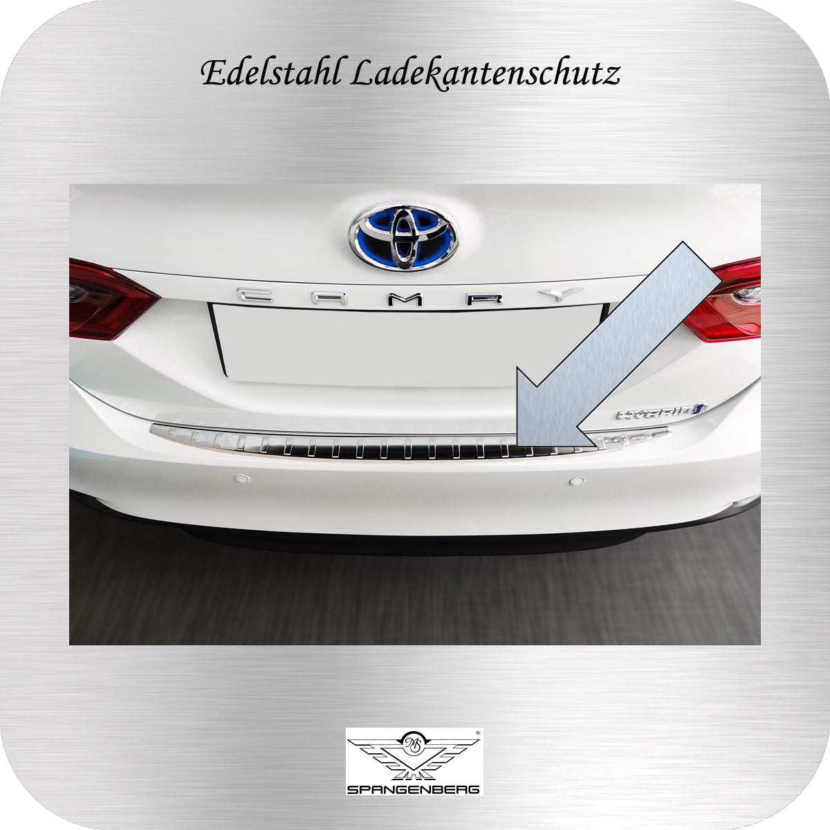 Ladekantenschutz Edelstahl für Toyota Camry VIII 8. Generation ab 07.17- 3235765a