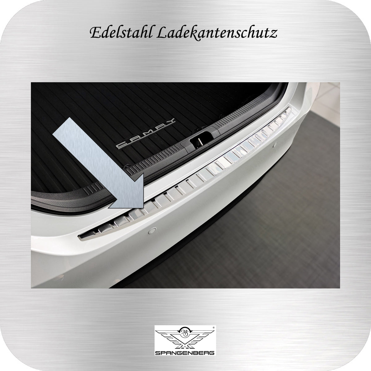 Ladekantenschutz Edelstahl für Toyota Camry VIII 8. Generation ab 07.17- 3235765b