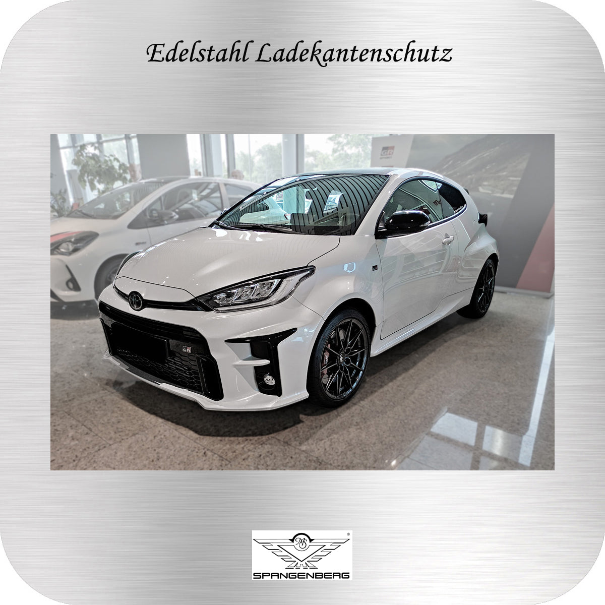 Ladekantenschutz Edelstahl für Toyota Yaris GR IV 5-Türer ab Bj 06.2020- 3235768 h