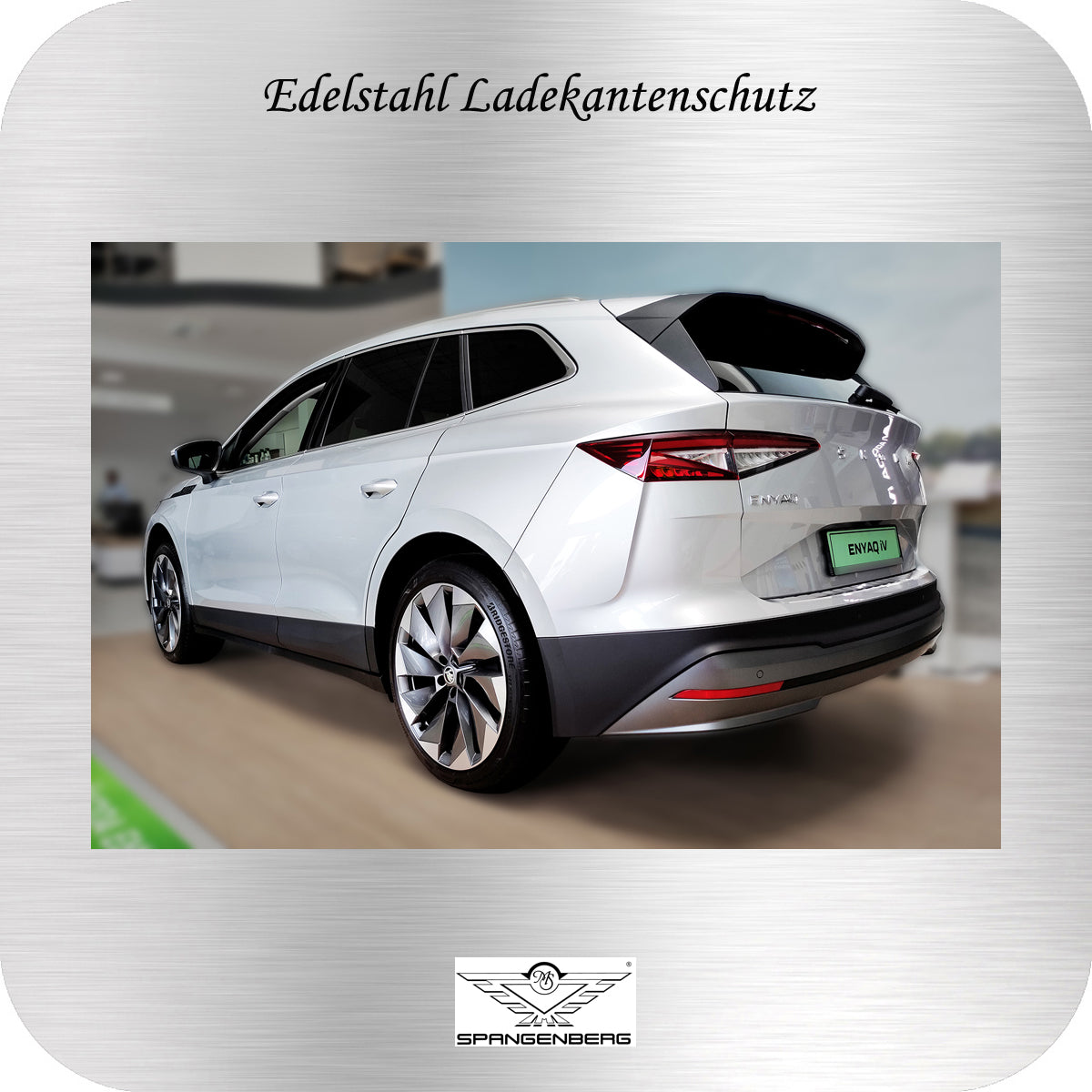 Ladekantenschutz Edelstahl für Skoda Enyaq iV ab Baujahr 04.2021- 3235787 g