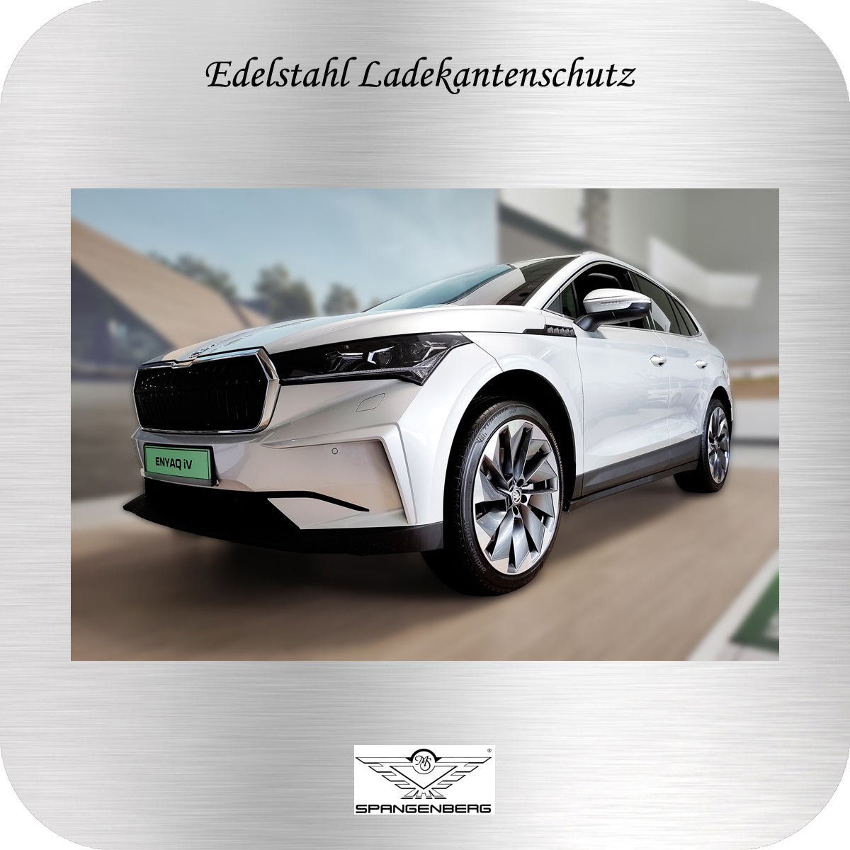 Ladekantenschutz Edelstahl für Skoda Enyaq iV ab Baujahr 04.2021- 3235787 h