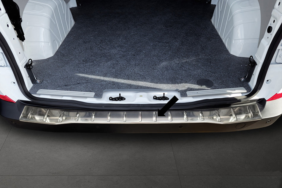 Ladekantenschutz Edelstahl silber für VW T7 Transporter ab Bj. 02.2025- 3235792b