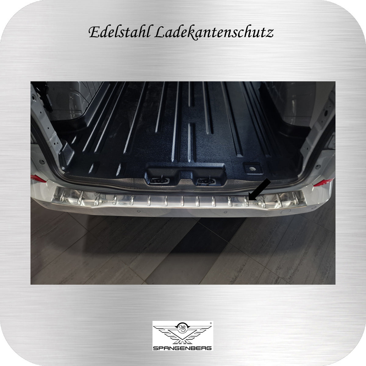 Ladekantenschutz Edelstahl silber Ford Transit/Tourneo Custom II 9.2023- 3235792 c