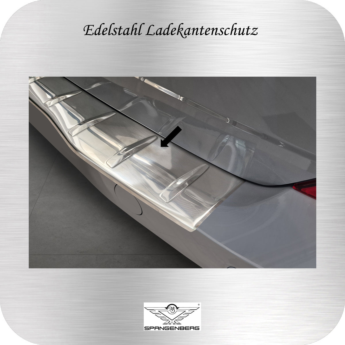 Ladekantenschutz Edelstahl silber Ford Transit/Tourneo Custom II 9.2023- 3235792 d