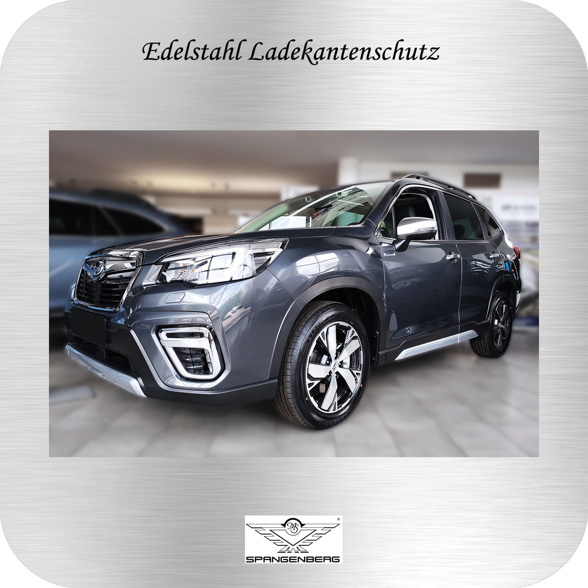 Ladekantenschutz Edelstahl für Subaru Forester V 5. Gen. SK ab 05.2019- 3235804 g