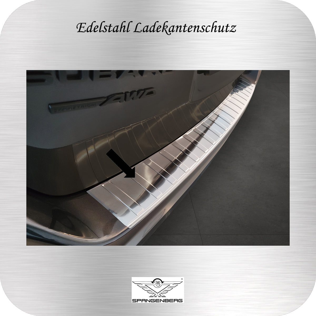 Ladekantenschutz Edelstahl für Subaru Outback VI Typ BT facelift 5.2021- 3235805 c