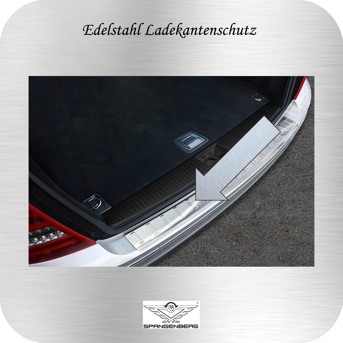 Ladekantenschutz Edelstahl Mercedes Benz C-Klasse S204 T-Modell Kombi ab facelift Baujahre 03.2011-08.2014 S 204 T-Model 3235821