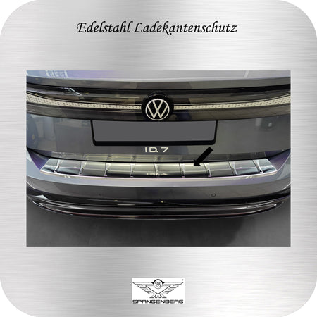Ladekantenschutz Edelstahl silber für VW ID.7 Tourer ab Baujahr 06.2024- 3235839 b