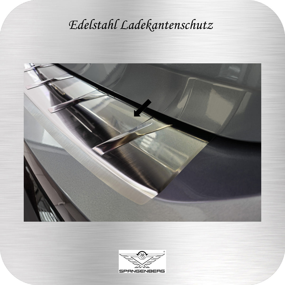 Ladekantenschutz Edelstahl silber für VW ID.7 Tourer ab Baujahr 06.2024- 3235839 d