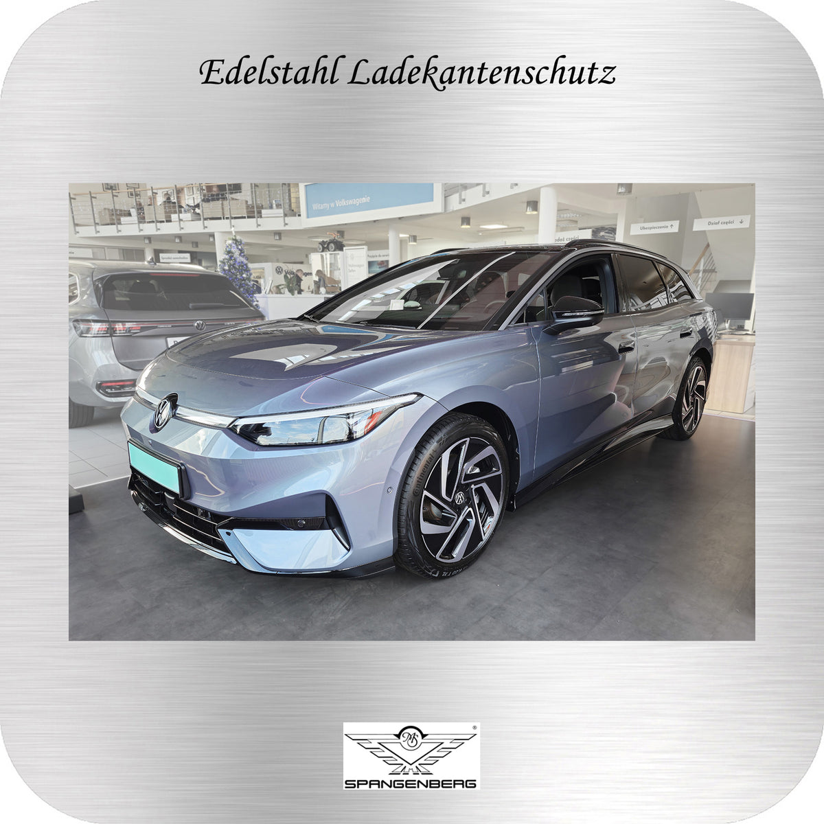 Ladekantenschutz Edelstahl silber für VW ID.7 Tourer ab Baujahr 06.2024- 3235839 h