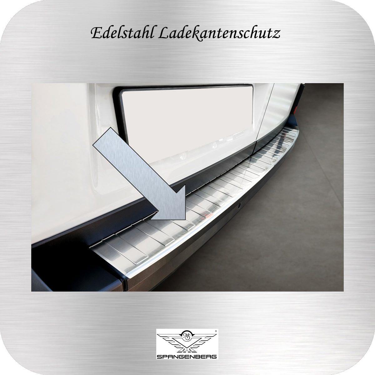 Ladekantenschutz Edelstahl für Volkswagen VW Crafter II 2. Gen ab 03.17- 3235850 c