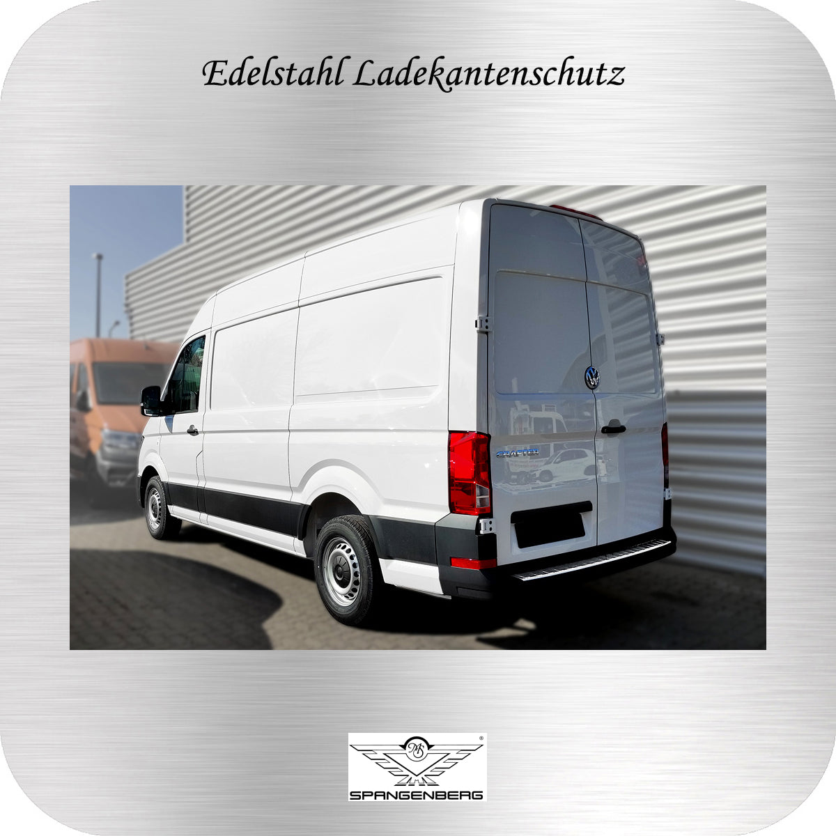 Ladekantenschutz Edelstahl für Volkswagen VW Crafter II 2. Gen ab 03.17- 3235850 f
