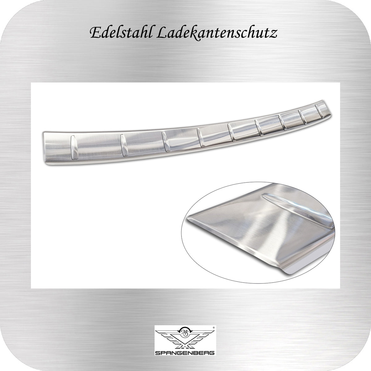 Ladekantenschutz Edelstahl silber für Volkswagen VW Tiguan III 11.2023- 3235853 f