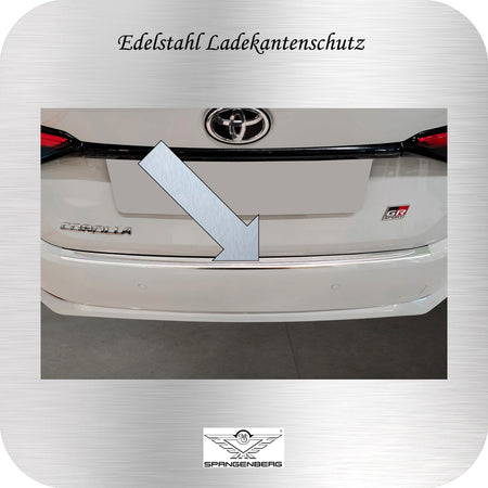 Ladekantenschutz Edelstahl für Toyota Corolla XII Limousine ab 01.2019- 3235860 b